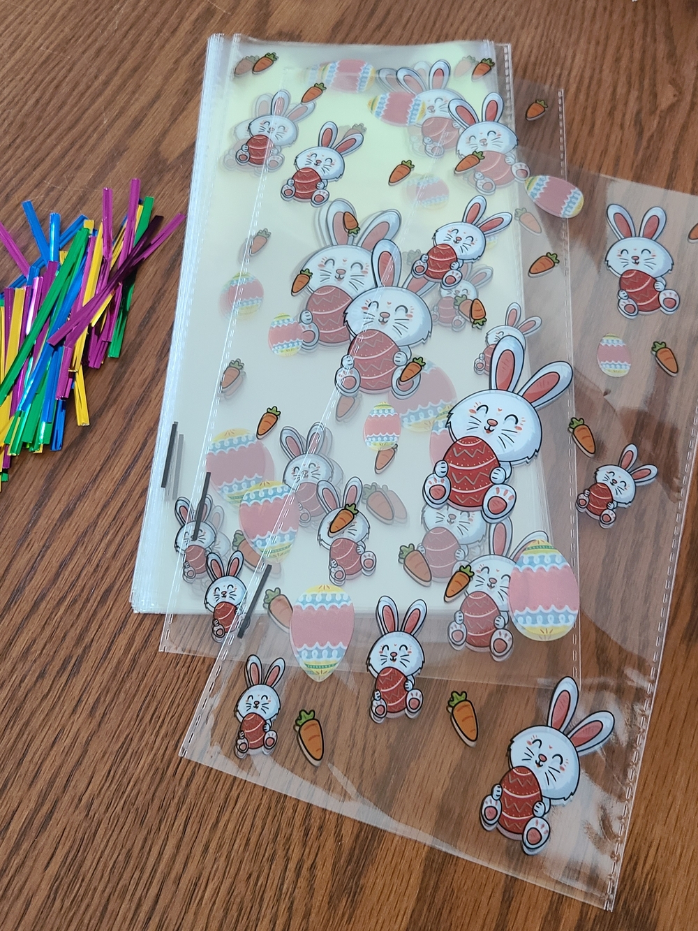 Easter Cellophane Bags - Carrot/ Bunny - Picture 5 of 5